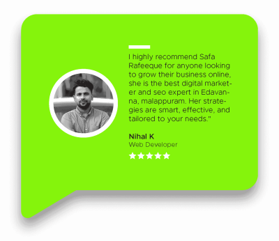 Best Digital Marketer-And Seo Expert In Edavanna Malappuram-Testimonails